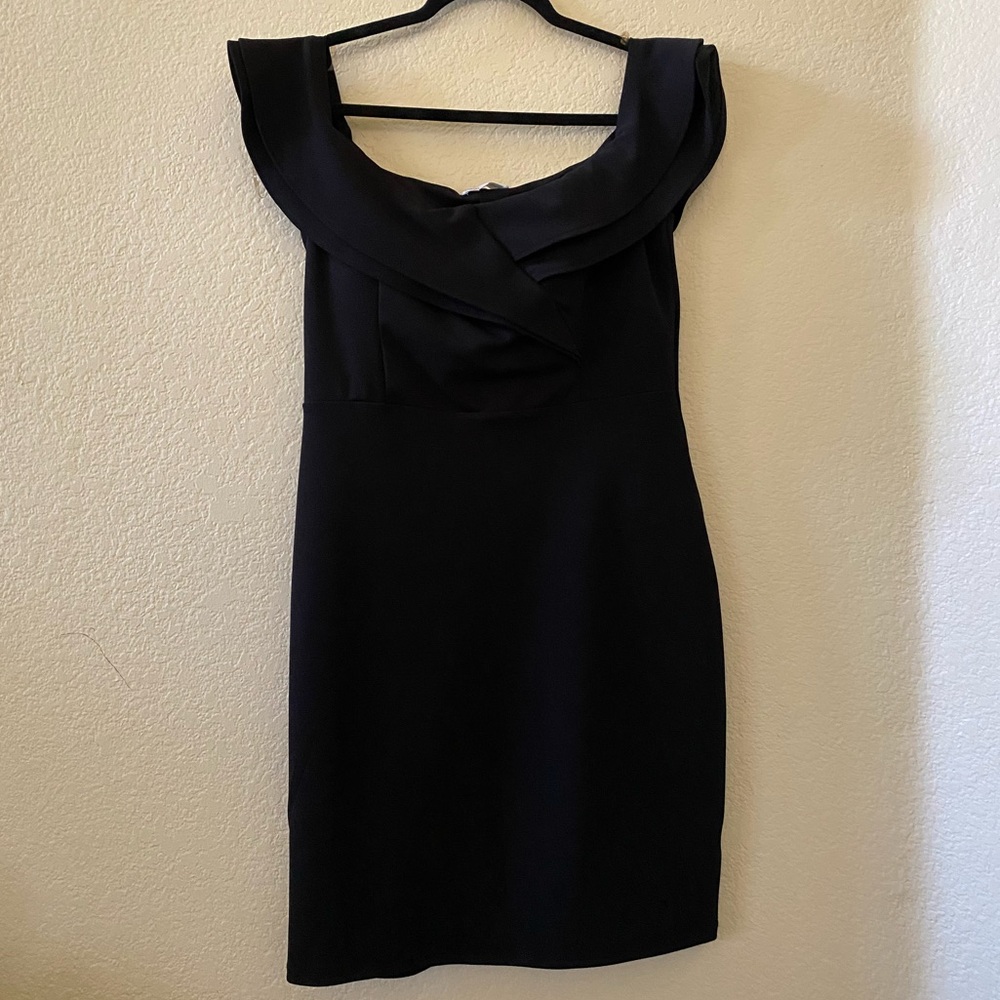 Black Off the Shoulder Dress